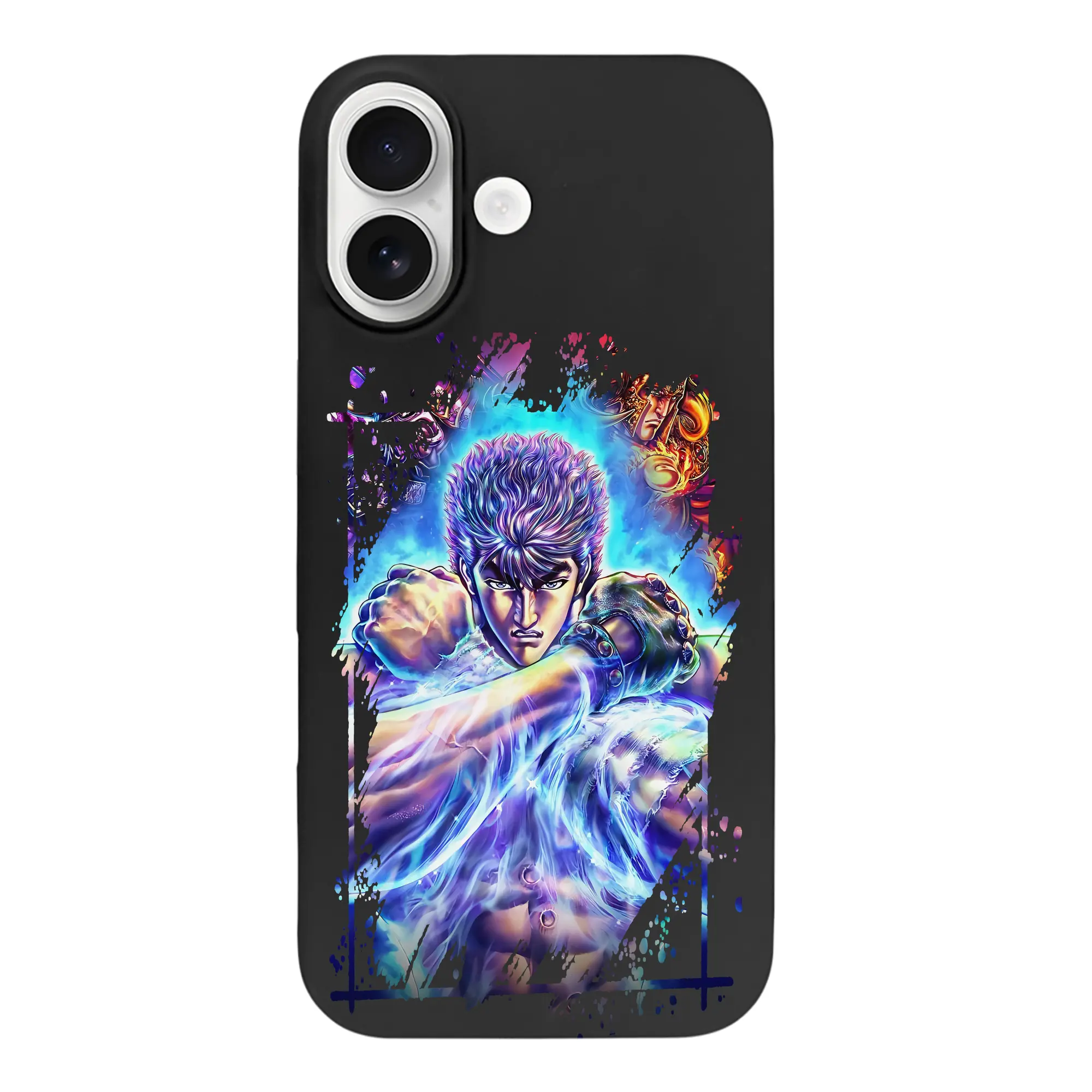 北斗の拳 グッズ,ケンシロウ - iPhone 17 シリーズ シリコンケース 薄型 耐衝撃 指紋防止 ソフトタッチカバー 精密フィット 傷防止 保護ケース iPhone 17/17 Air/17 Pro/17 Pro Max 対応